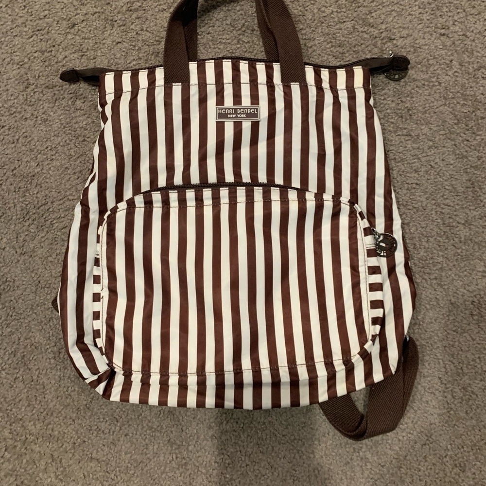 Henri Bendel Nylon Packable Backpack